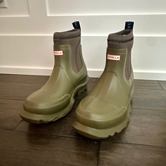 STELLA MCCARTNEY Sold-Out Hunter Boots The COOLEST!! Sz 39 NIB - Picture 3 of 8